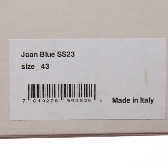 Rubirosa NWB Joan Casual Lace Up Sneakers Size 43 (US 10) in Blue